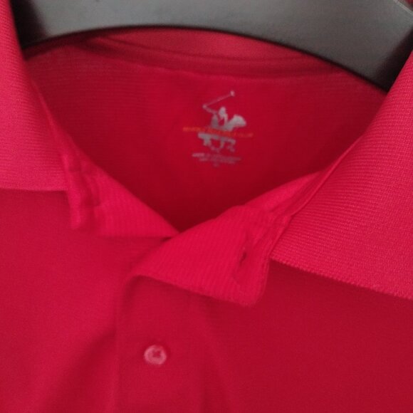 Beverly Hills Polo Club Men’s XL short-sleeve polo Made of 100% polyester - Picture 5 of 5